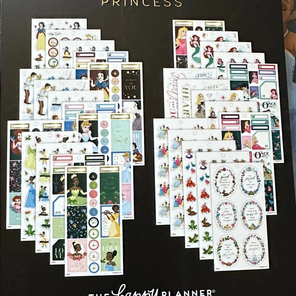 Disney Princess Planner with stickers - Picture 4 of 4